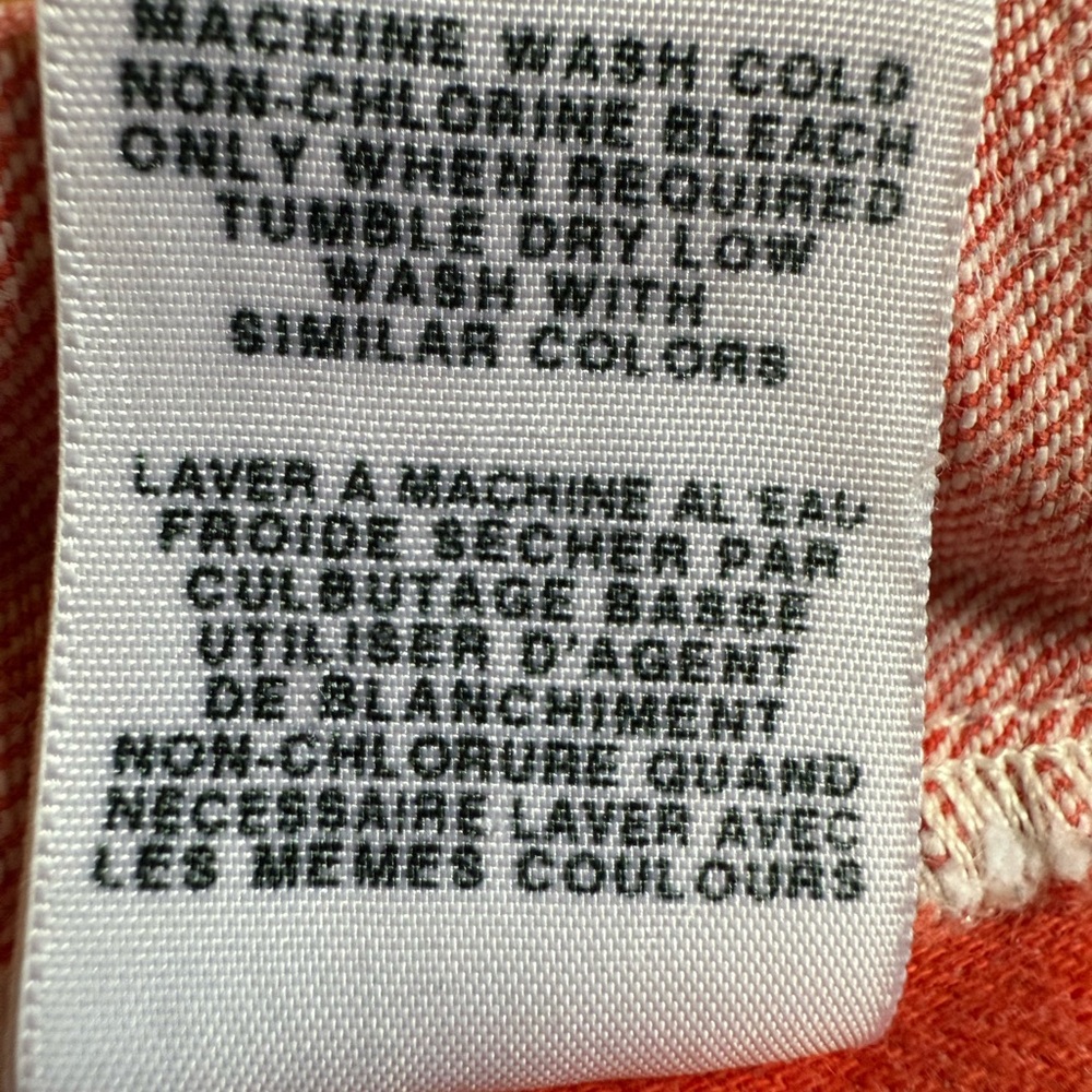 Polo Jeans Co. Ralph Lauren Coral Denim “Saturday Short” | Size 10 ☀️ - Picture 11 of 11